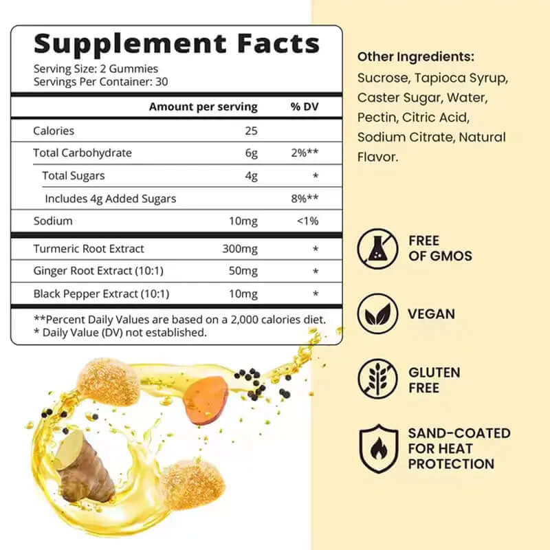 Curcumin gummies black pepper gummies eprolo