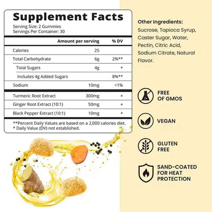 Curcumin gummies black pepper gummies eprolo